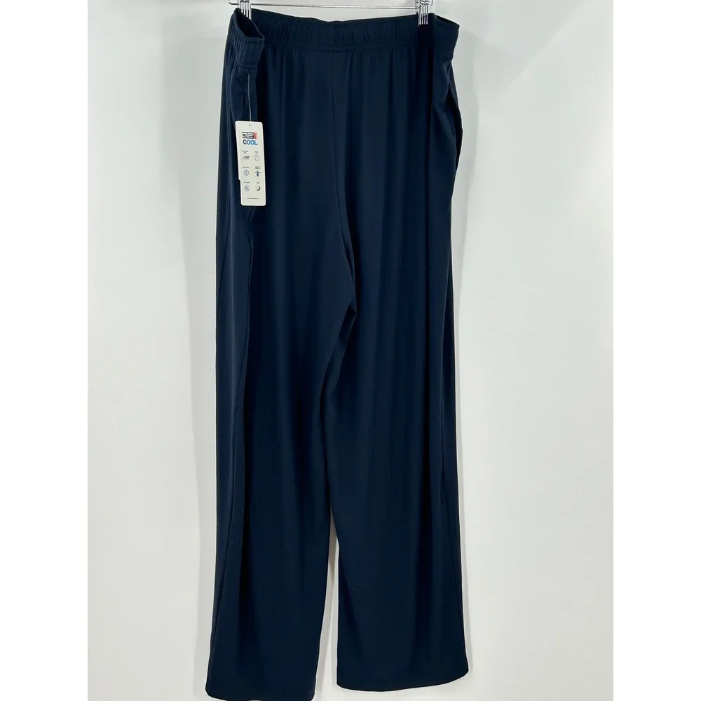 32 Degrees Cool Mens Sleepwear Pants Navy Blue XL TMBAS9536ME Lounge Pajamas